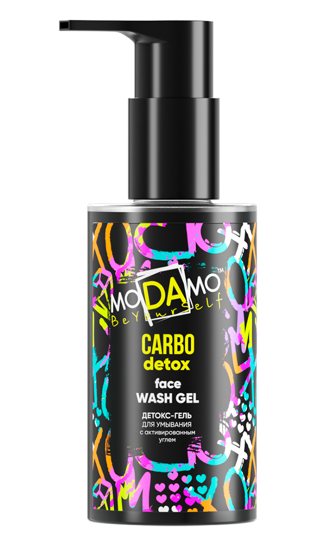 Детокс-Гель от прыщей для умывания с активированным углем Carbo Detox 200 мл