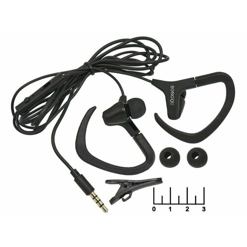 Наушники Songqu SQ-M12 Hands Free черные 1469₽