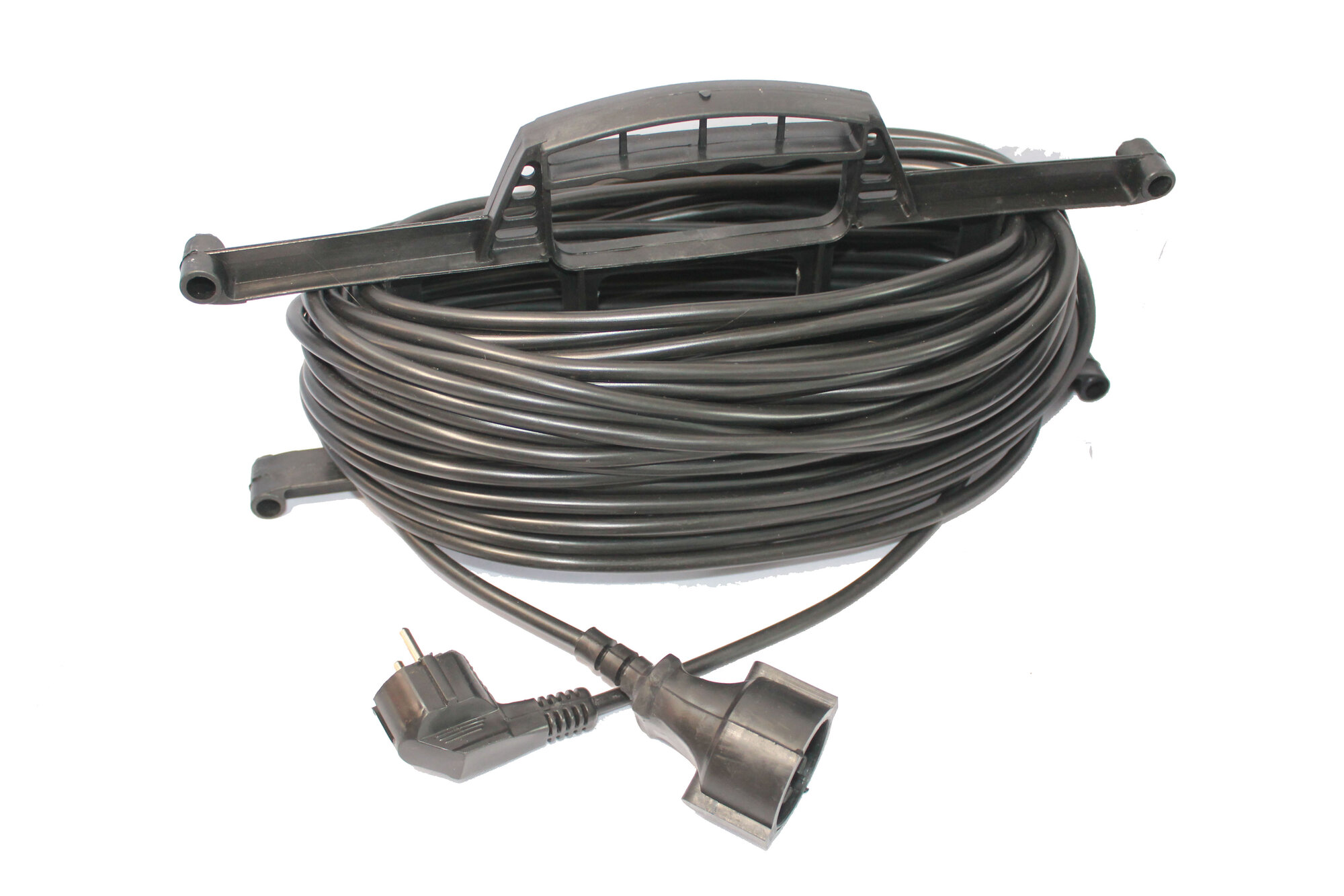 Удлинитель на рамке, длина 40м (кабель ПВС 2*1,5 ) 40 м, модель джетт 1 электрический, сетевой, садовый