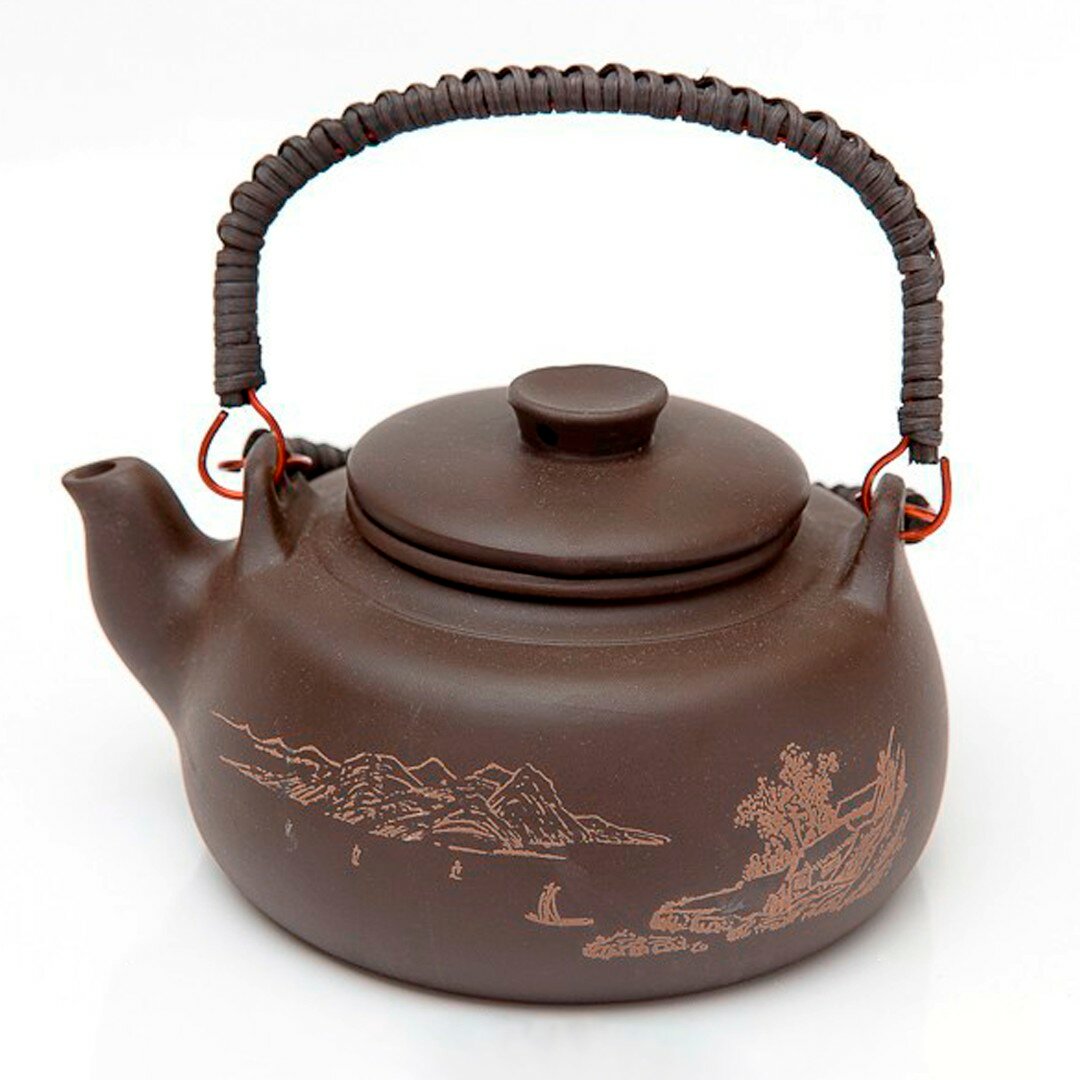 Чайник - Мэй Лин, большой, Китай, глина, 550 мл.