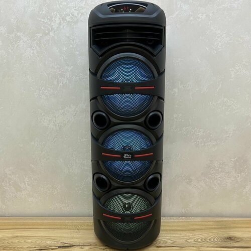 Портативная колонка Bluetooth ZQS8301 с караоке и микрофоном мультимедийная LED подсветка USB Micro TF card TYPE-C FM-радио 880000₽