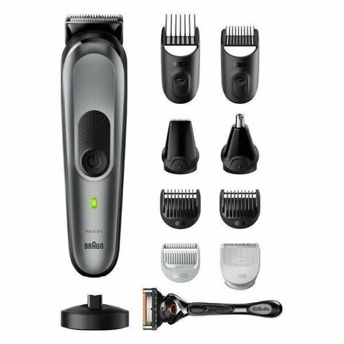 Триммер электрический Braun MGK7420 универсальный 10в1 c Бритвой Gillette 1219000₽