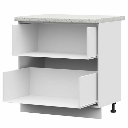 Корпус ШН2Я 800 шкаф нижн с 2 ящ - Белый Без столешницы 5750₽
