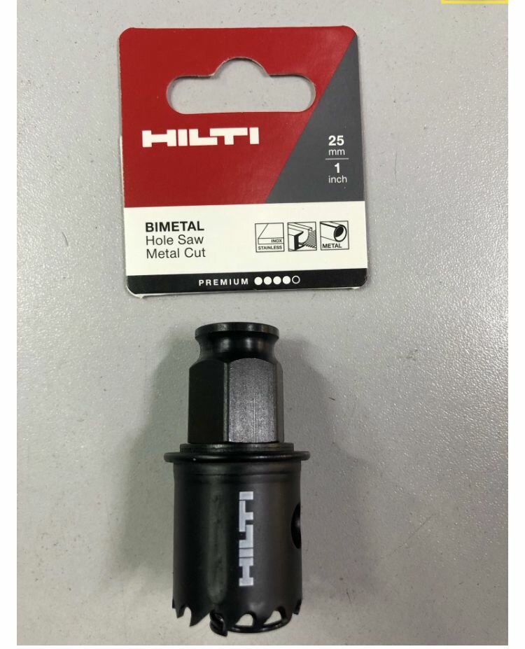 фото Коронка биметаллическая MetalCut 25*20mm Hilti 2270746