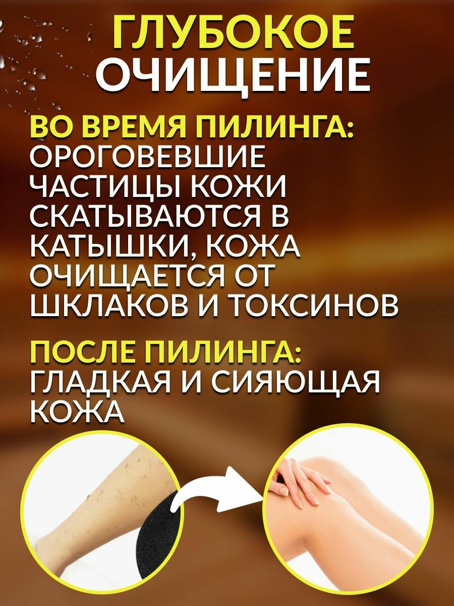 Рукавица для пилинга тела, массажная мочалка для хамама, душа, бани, кесе — фото 1