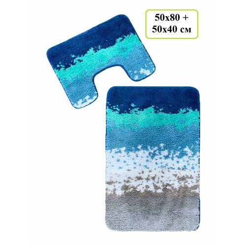Набор ковриков из микрофибры 50*80,50*40