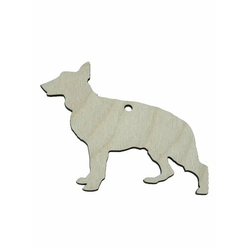 Деревянные заготовки Декупаж Собака 5 шт