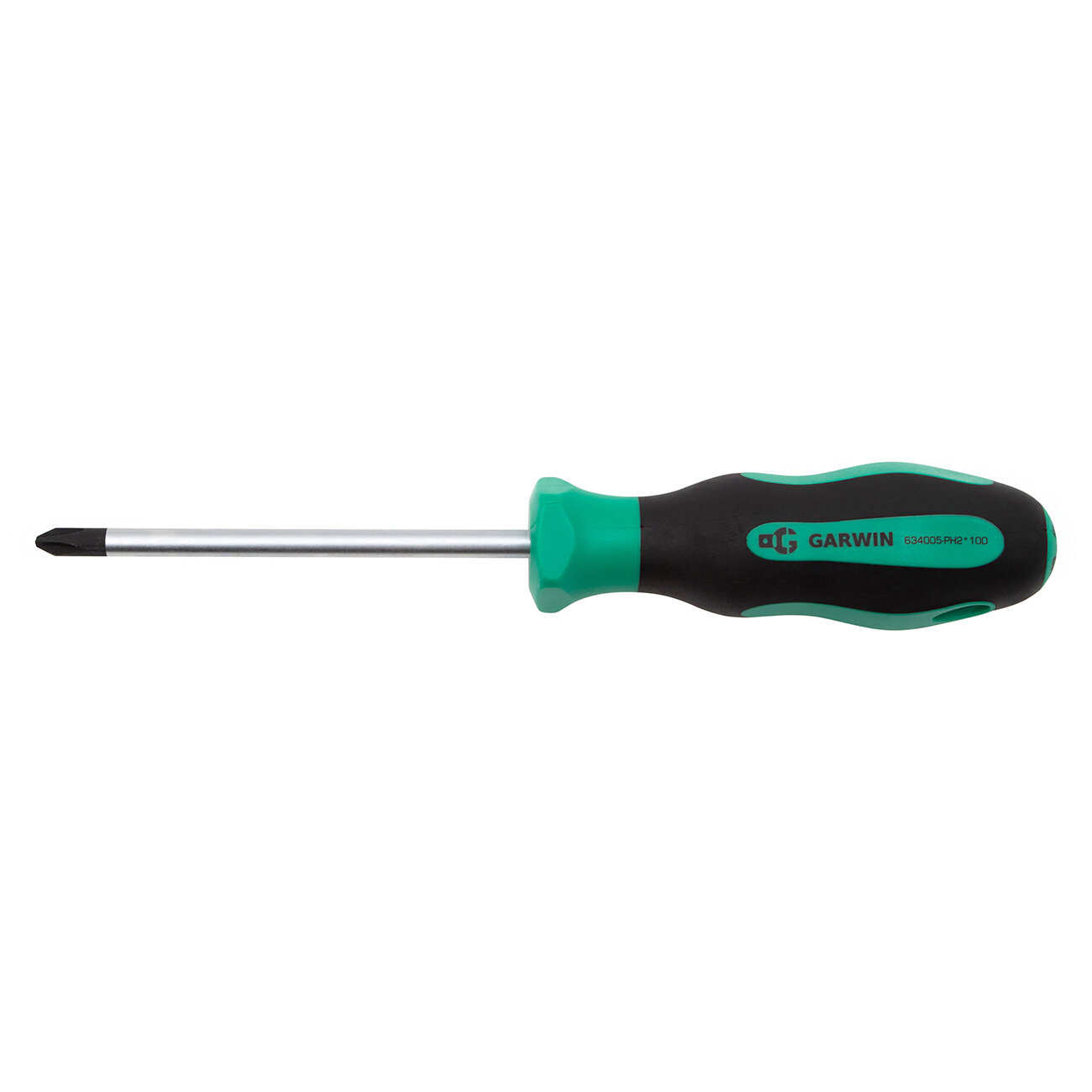 GARWIN PRO 634005-PH2*100 Отвертка профессиональная PH2, 100 мм - фото №1