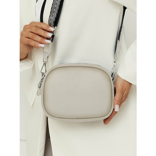 Сумка кросс-боди , фактура гладкая, черный