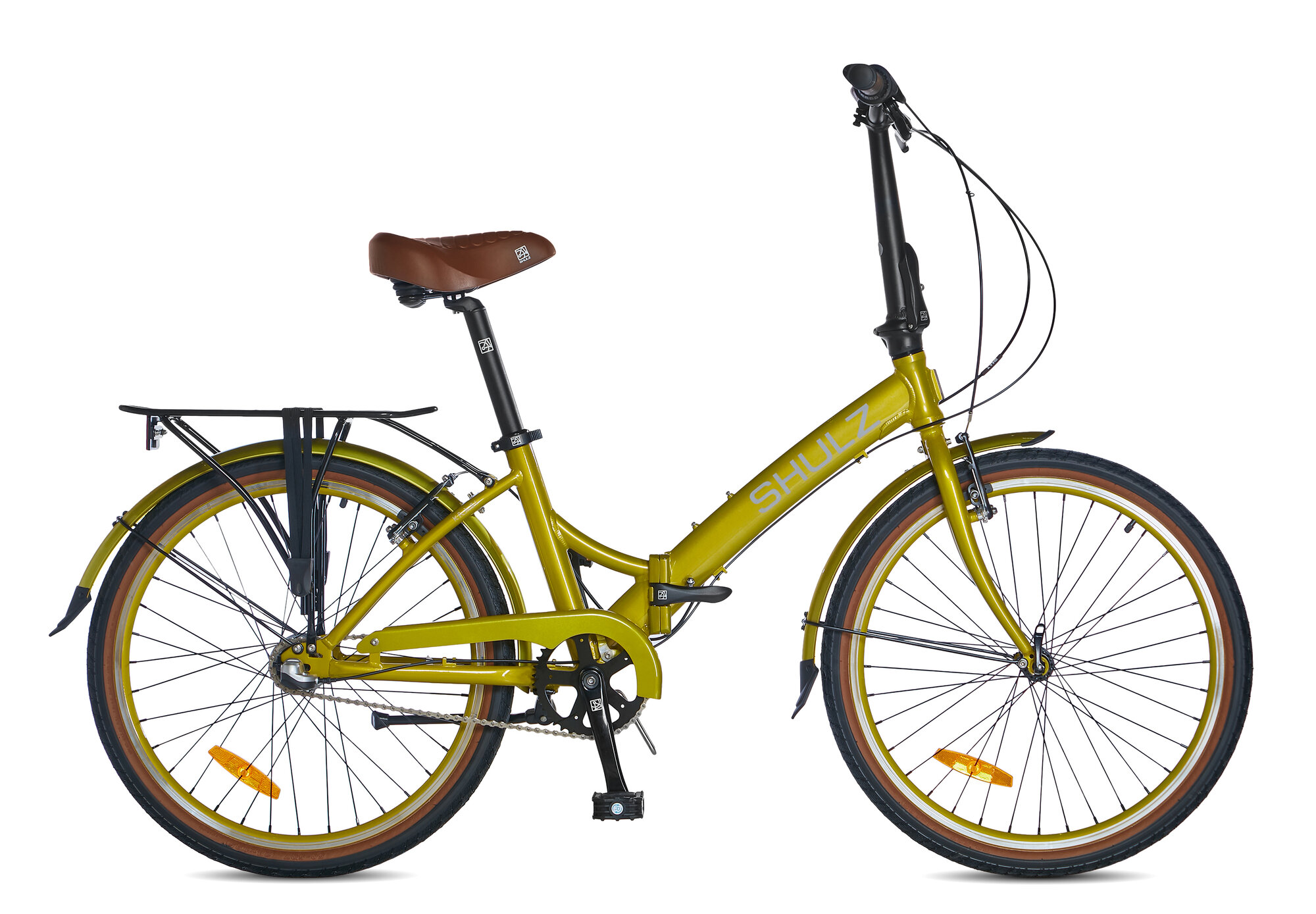 фото Складной велосипед SHULZ Krabi V-brake липовый