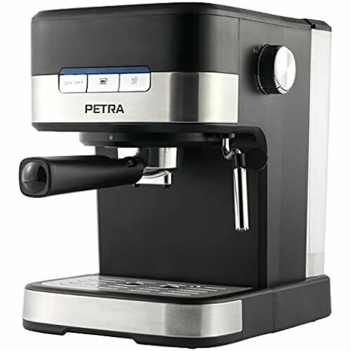 Кофемашина Petra PT4623VDEEU7 Pro Barista 15 литра портафильтр эспрессо-машины вспениватель молока итальянская 15 бар на 1 или 2 чашки одинарнаядвойная порция капучино 850 Вт без BPA 31655₽