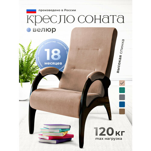 Кресло мягкое взрослое для отдыха в гостиную 