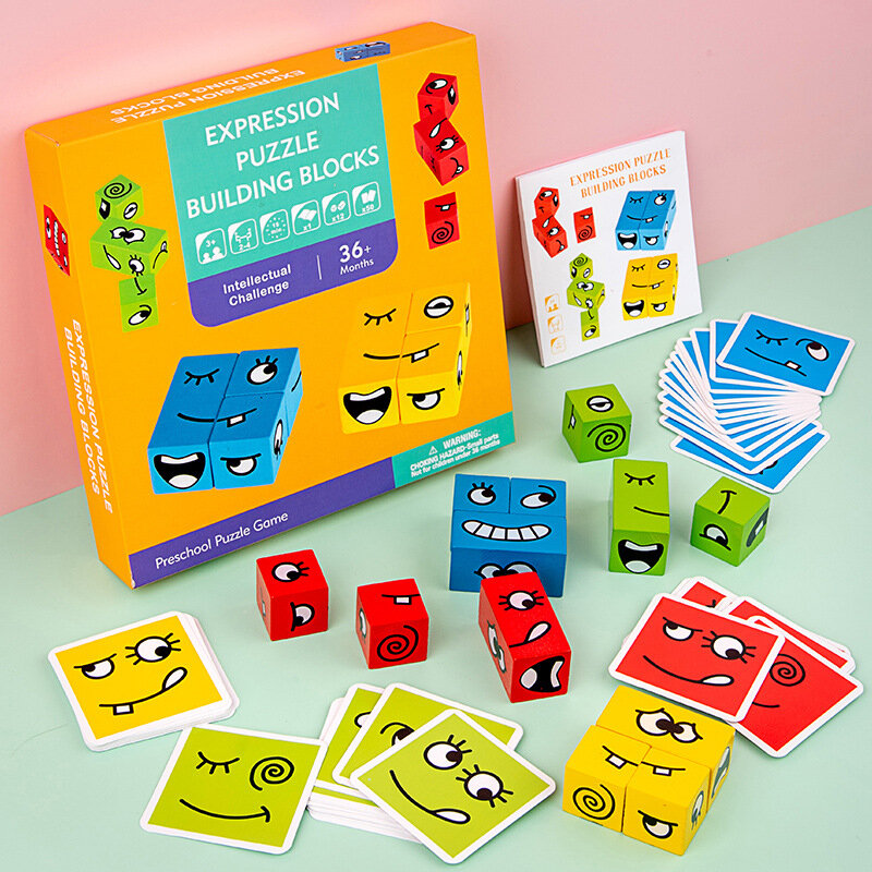 Игрушка-конструктор "Кубик Рубика", интерактивная, меняющая облик — фото 1