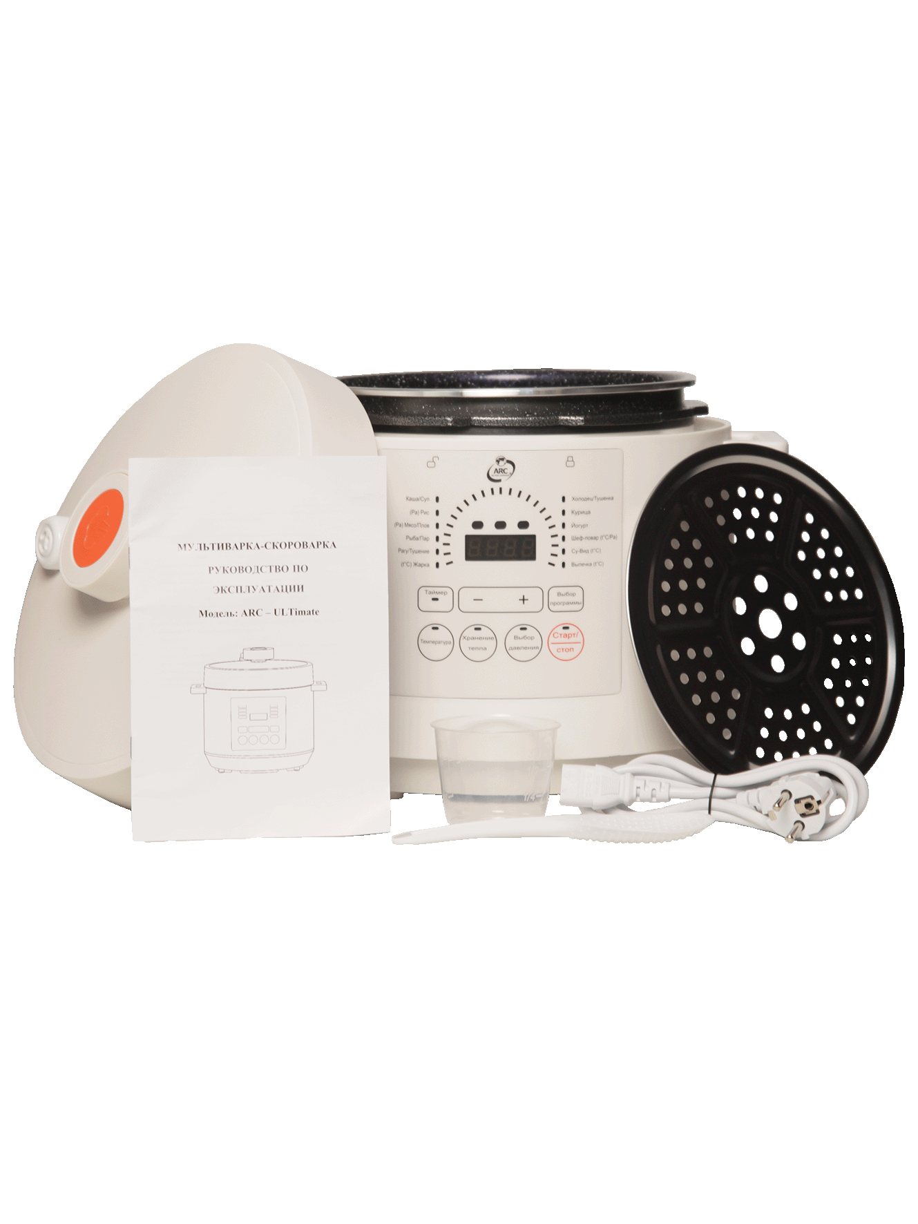 фото Мультиварка-скороварка ARC – ULTimate 5л. белая