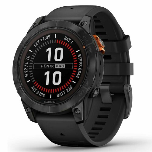 Умные часы Garmin fenix 7 Pro Solar черный 91419₽