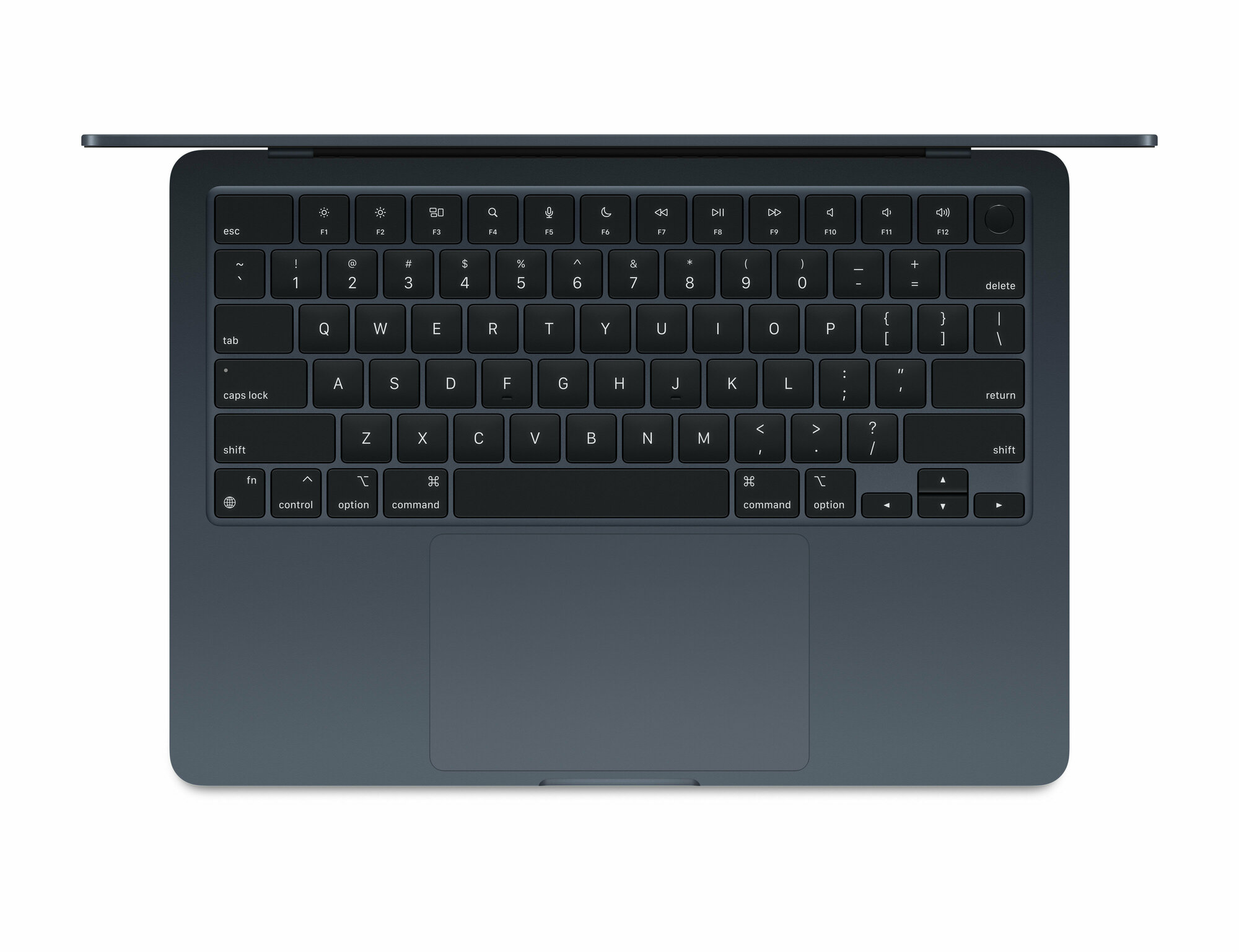 Apple MacBook Air 13 2024 (13.6"), M3, 8-CORE CPU, 8-CORE GPU, RAM 8GB, SSD 256GB, MIDNIGHT (MRXV3), eng/rus раскладка — фото 1