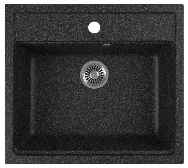 Мойка GreenStone GRS-06-308 черная