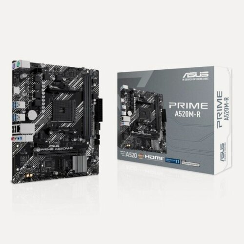 Изображение товара Материнская плата Asus PRIME A520M-R (AM4, mATX)