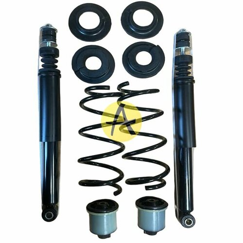 Комплект задней подвески пружины амортизаторы сайлентблоки Nissan Almera G15 2013- производитель Тайвань 12360₽