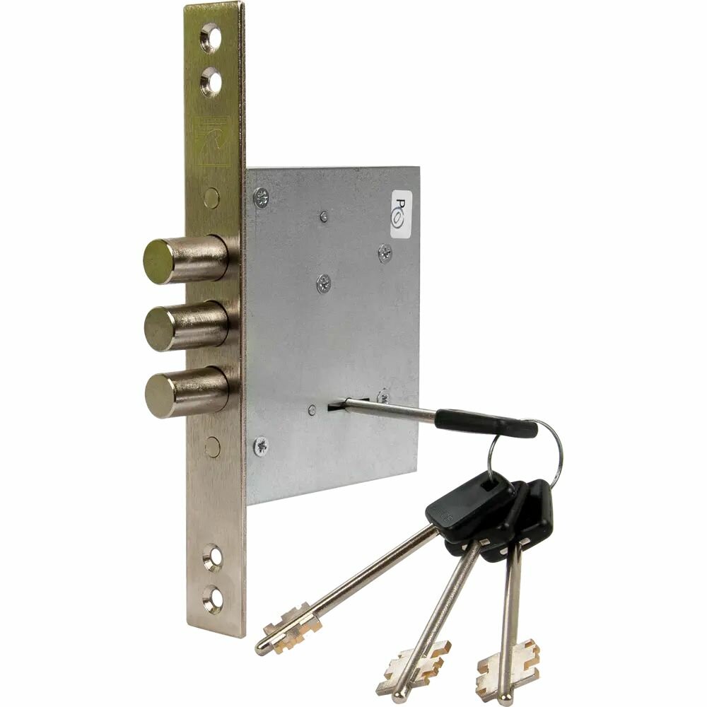 Замок врезной сувальдный Premier T-57/S8-NI цвет никель