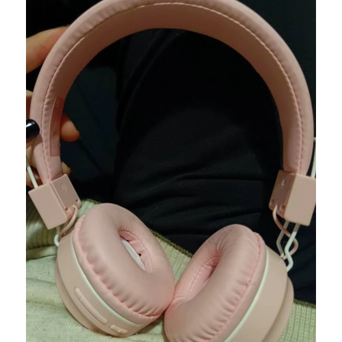 Беспроводныепроводные наушники Aceline BT212 розовые 2099₽