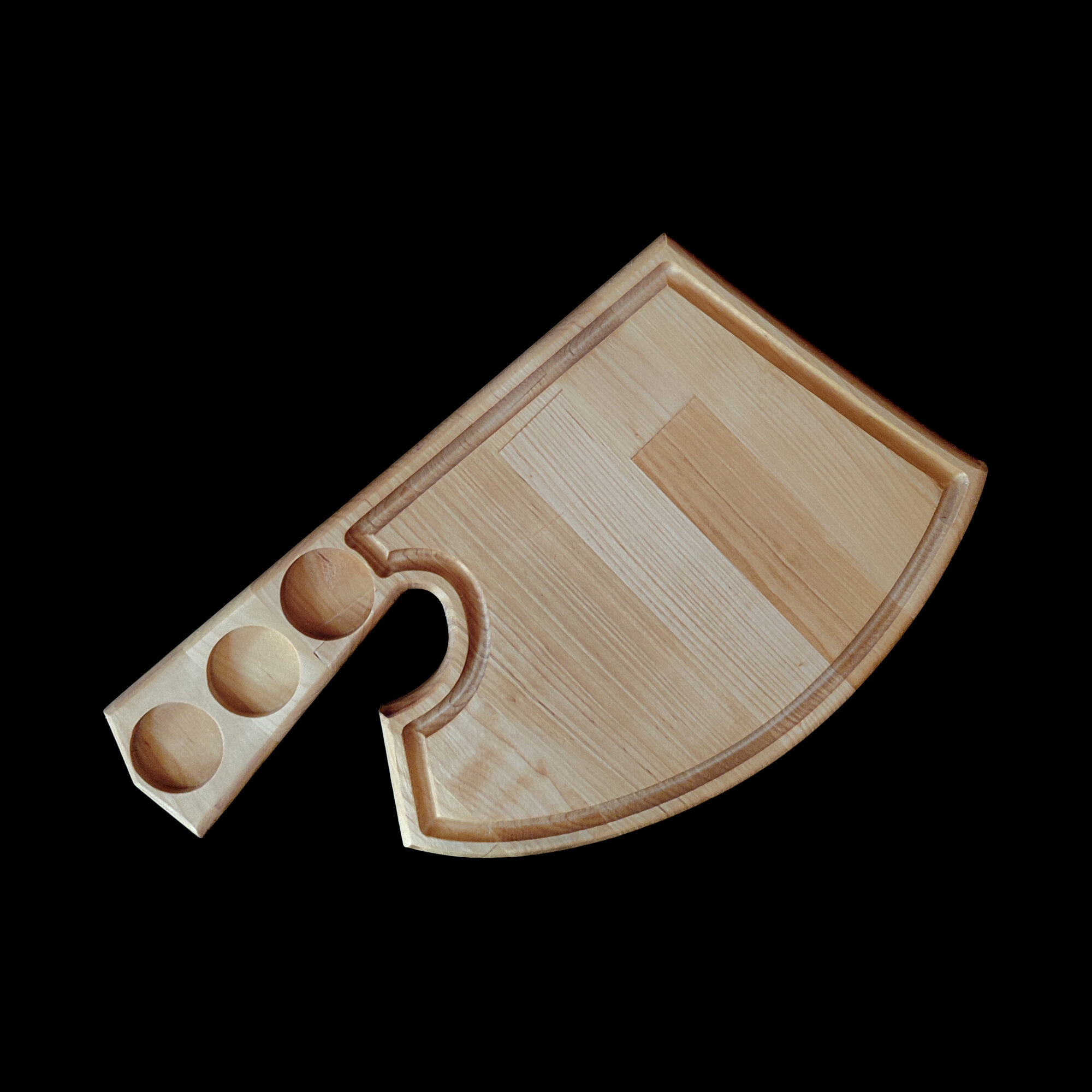 Доска для подачи мяса из березы 42х23см