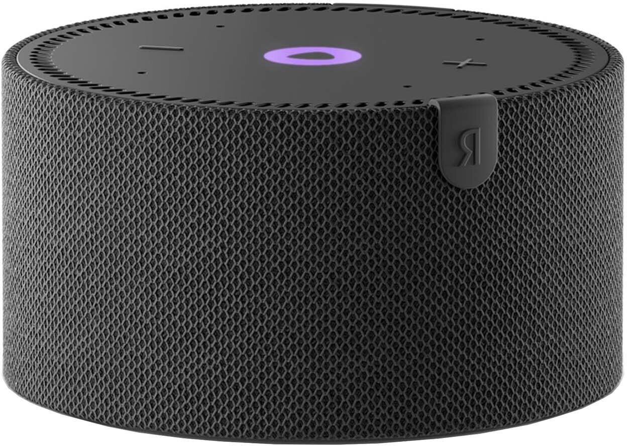 Умная колонка Яндекс Станция Мини без часов с Алисой черный оникс