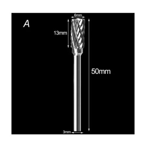 Набор фрез из карбида вольфрама Dremel 3 мм Milling Cutter A 1pc 172₽