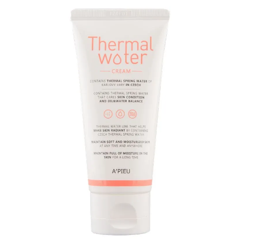 Крем для лица увлажняющий с термальной водой APieu Thermal Water Cream 80ml