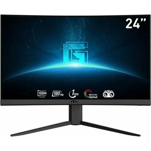 Монитор MSI 236 G24C4 E2 VA 1920x1080 1ms 180Hz MM изогнутый Чёрный 18225₽