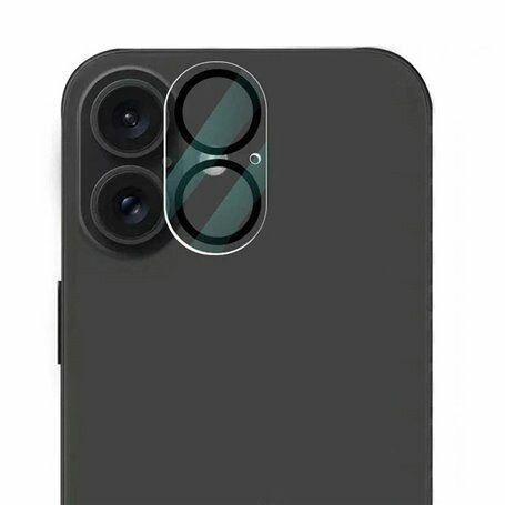 Защитная линза на камеру для Apple iPhone 16/16 Plus ANANK HD Camera Protection - with rubber ring without flash spot
