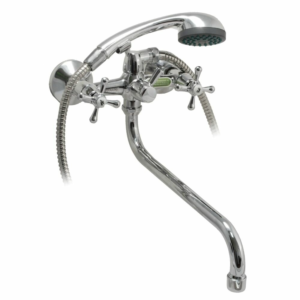 Смеситель ванно-душевой с длинным изливом Juguni Aquarius JGN0140 0402.656