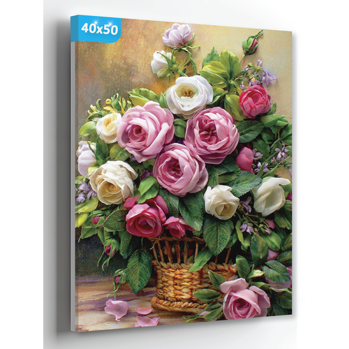 Алмазная мозаика на подрамнике 