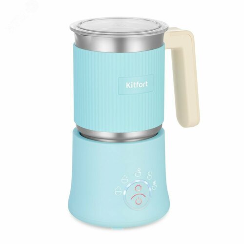 Капучинатор KT-7292 Мощность 500 Вт Объем 650 мл Рабочий объем 150 - 350 мл 10118₽