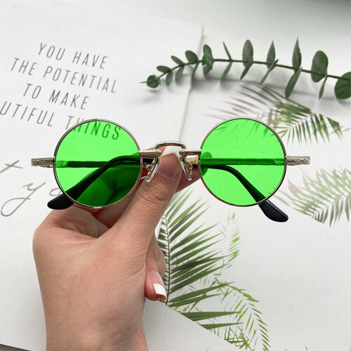 Солнцезащитные очки illu, зелeный