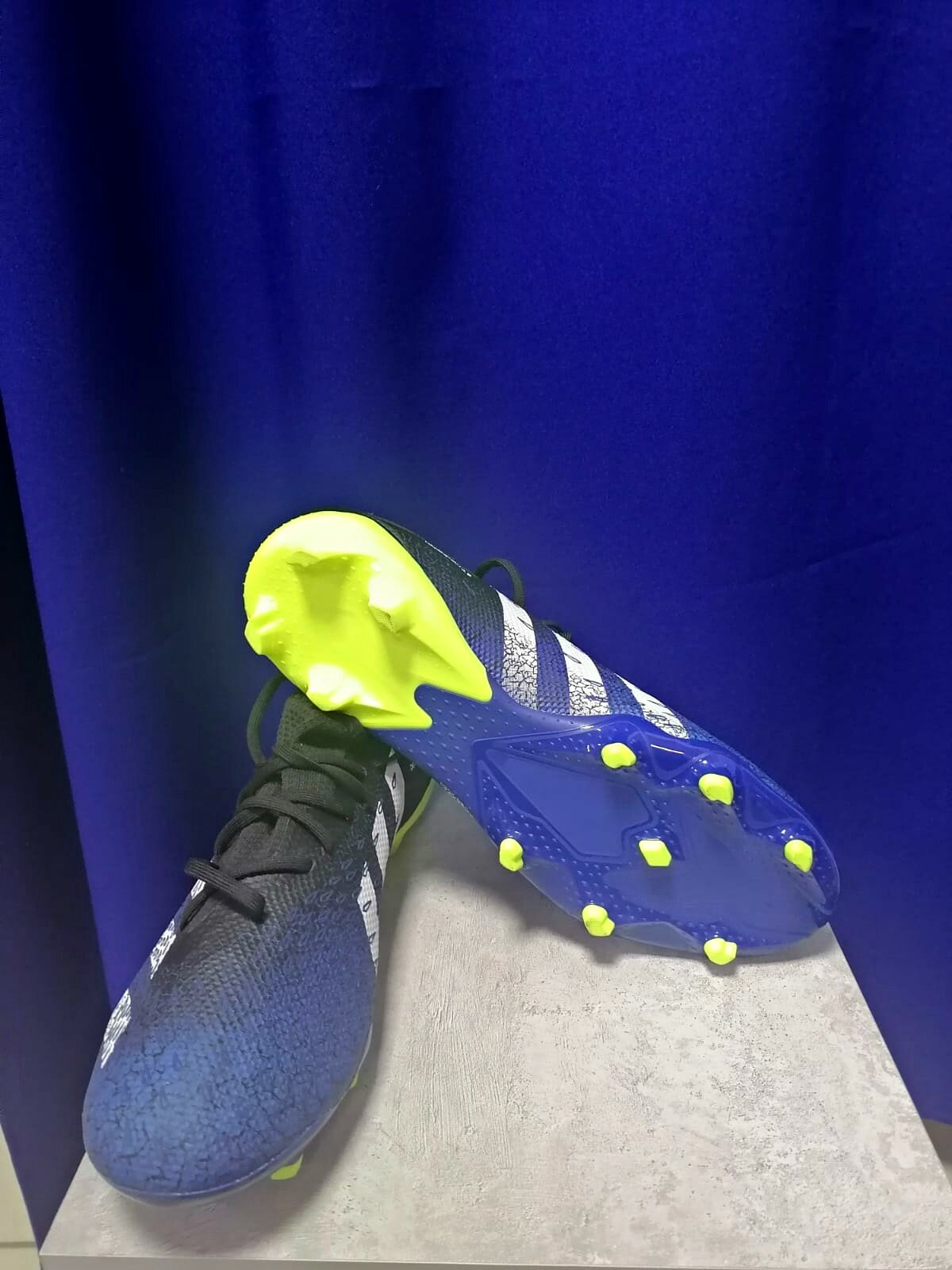 Бутсы ADIDAS PREDATOR размер 43 (длина по стельке 27 см) для регби и футбола Синие