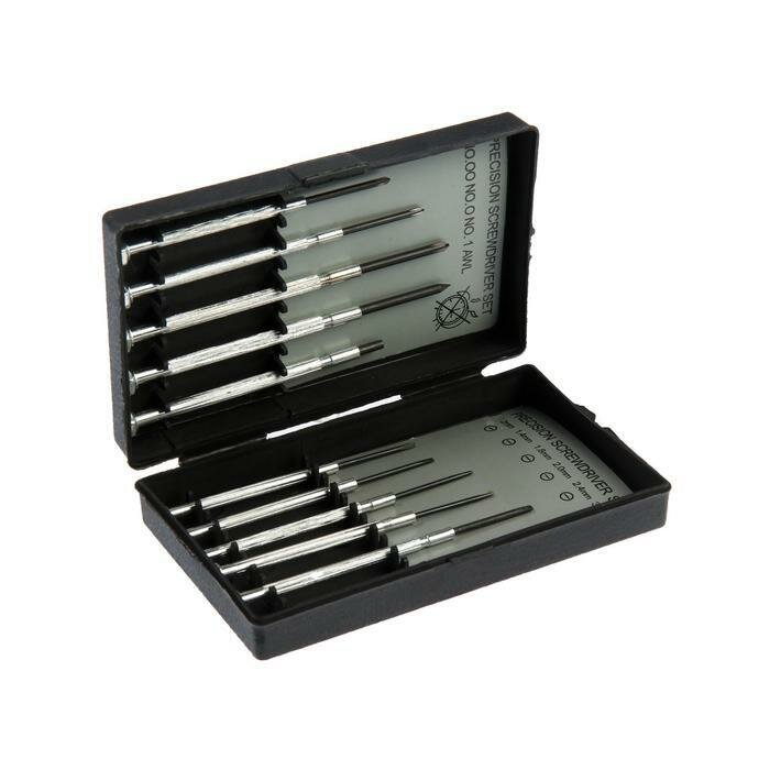 Набор отверток ЛОМ металлических для точных работ, 11 шт