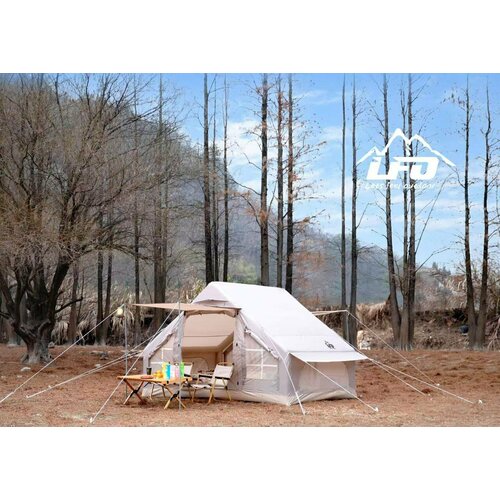 Палатка дом на надувном каркасе 200x300x210 cm, палатка туристическая для кемпинга, для рыбалки