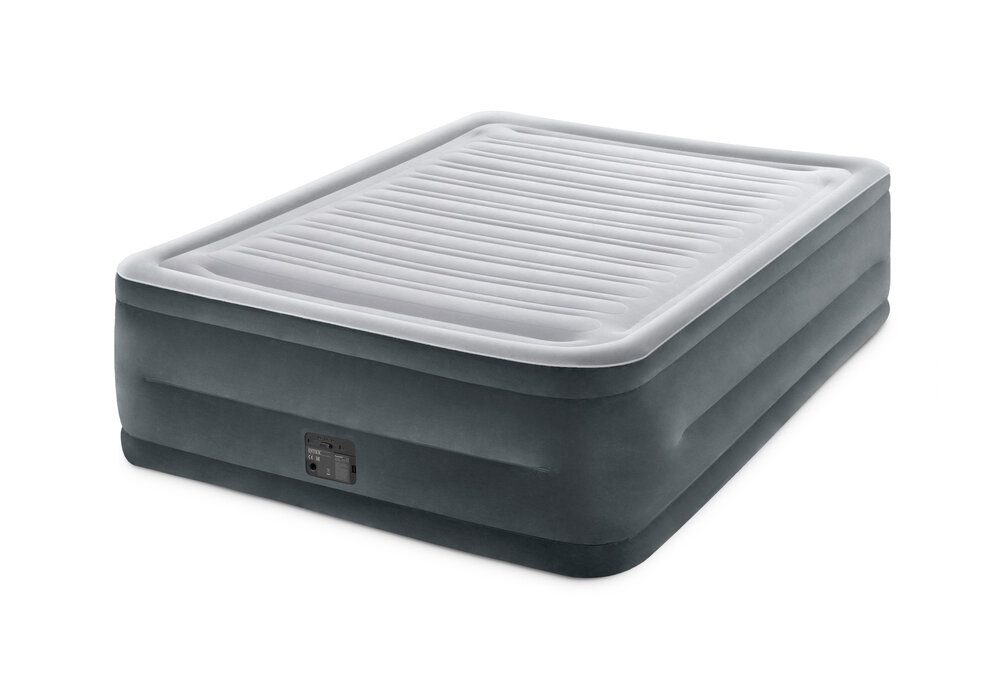Надувная кровать Intex 64418 (152х203х56 см) "Comfort-Plush" встр. насос 220В, до 272 кг