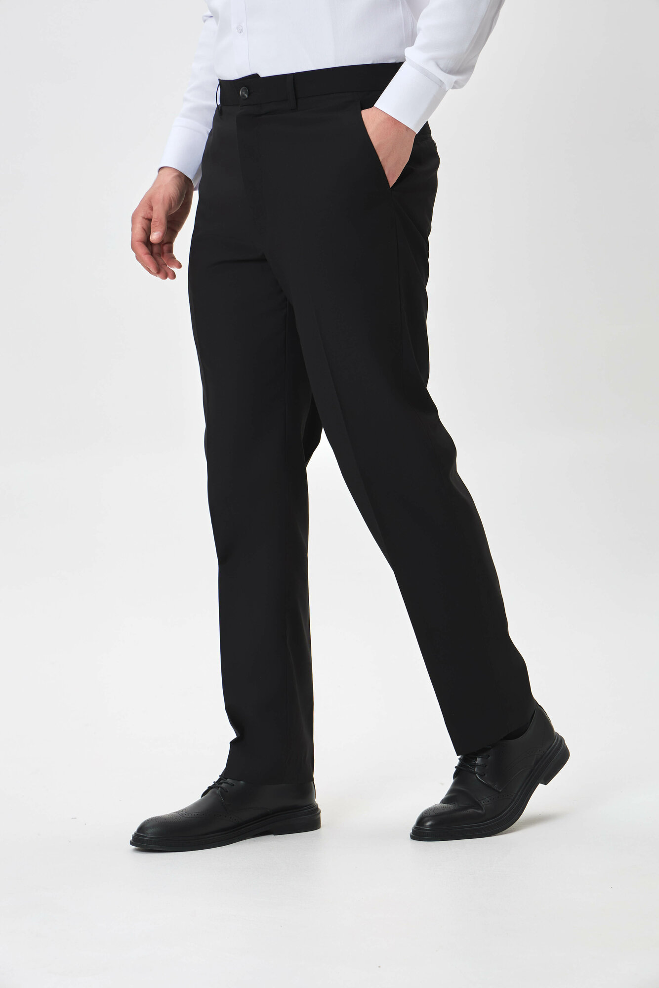 Брюки классические TERRA PRO, размер 31, black — фото 1