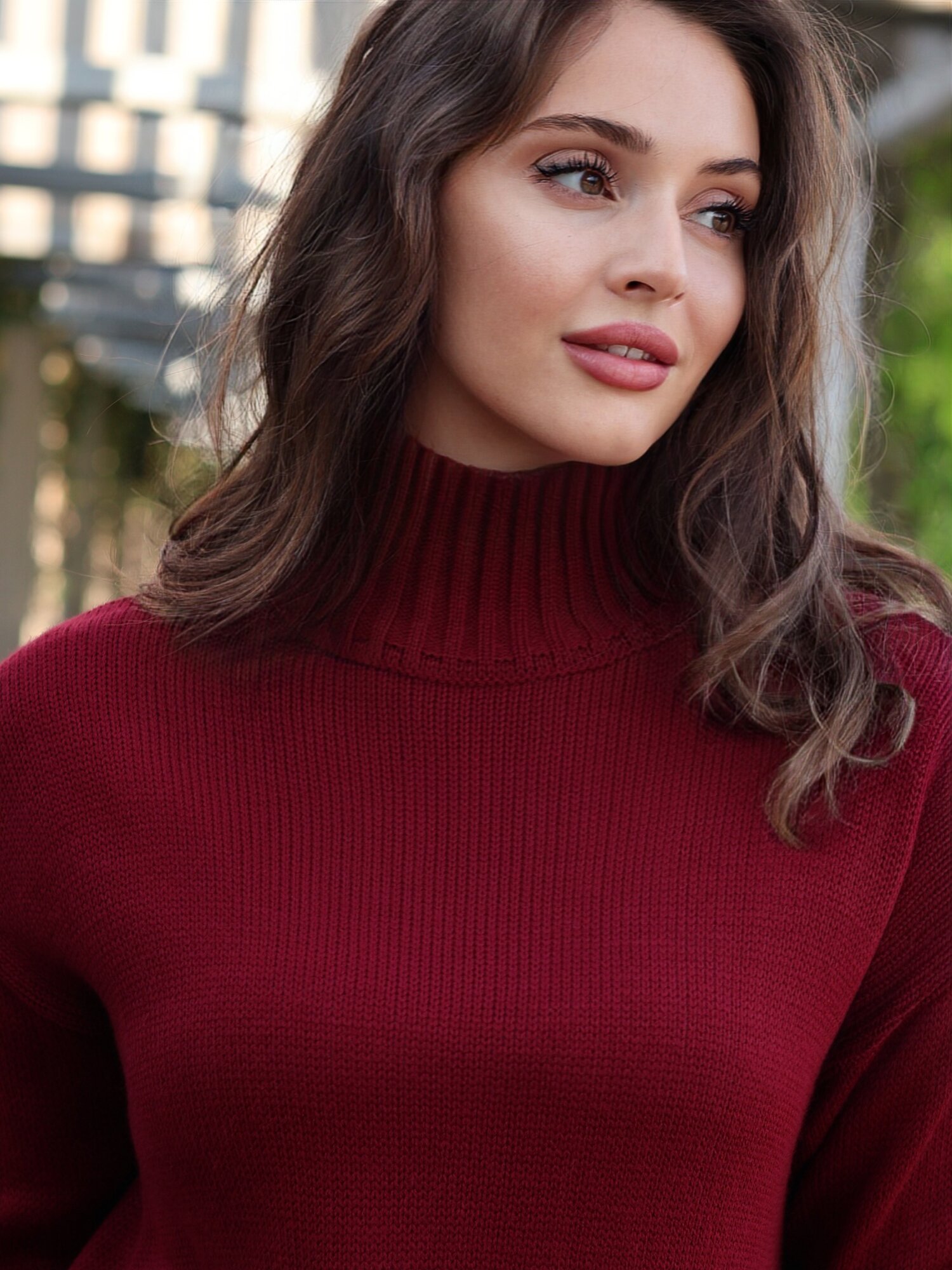 Свитер IHOMELUX, размер 48-52, , винный — фото 1