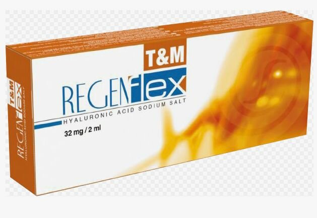 Изображение Редженфлекс T&M (Regenflex) Реген имплантат гиалуроновый 32 мг/2 мл 2 мл 1 шт. шприц для периартикулярного введения