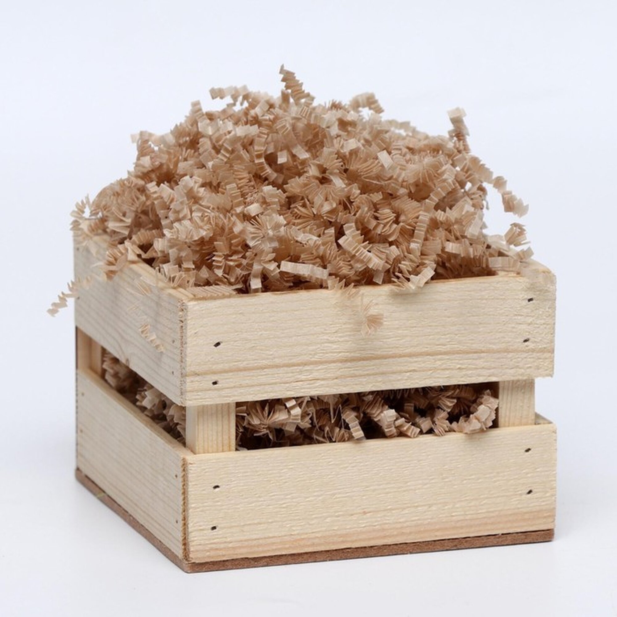 Бумажный наполнитель Сима-ленд для упаковки подарков бежевый 500г