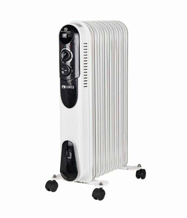 Радиатор масляный СОЮЗ МРС-2009 Потребляемая мощность - 2 кВт Тип инструмента - Сетевой Напряжение - 220 В