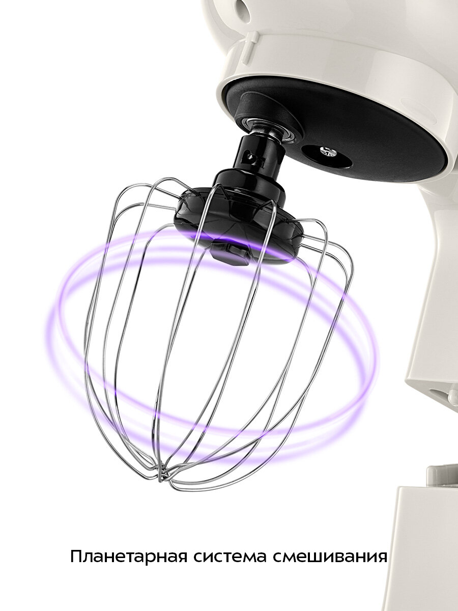 Планетарный миксер "2 в 1" Kitfort КТ-4418 — фото 1