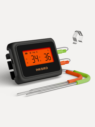 Изображение товара Кулинарный термометр INKBIRD IDT-22B, 2 щупа, поддержка Bluetooth 5.4