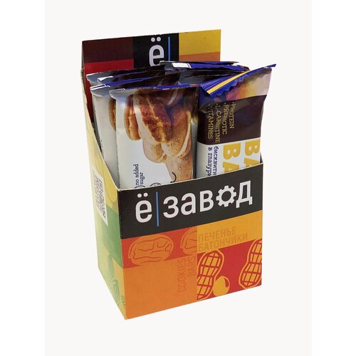 Протеиновый батончик Base Bar Slim без сахара пп 10 шт Бисквитное печенье