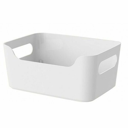 Корзина универсальная Бытпласт Scandi 24х17х9см 31л пластик белый 555₽