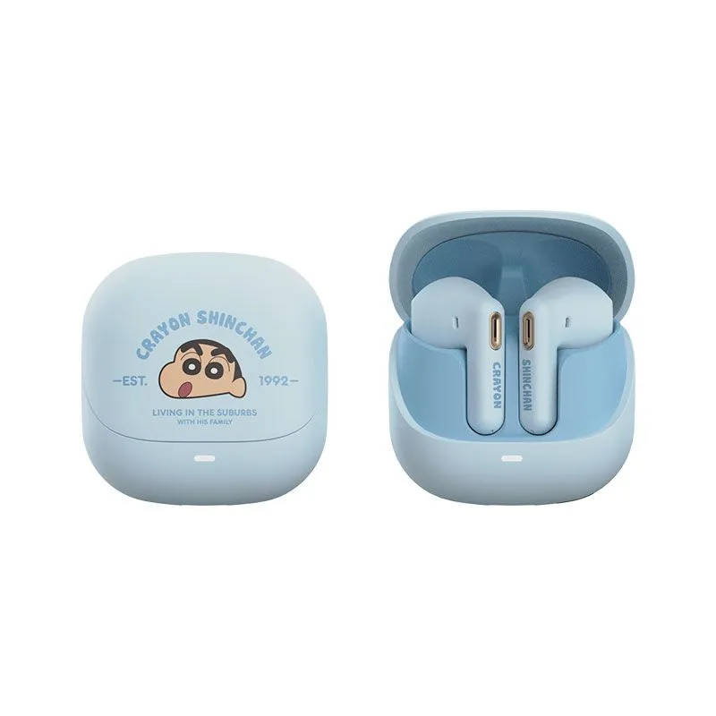 Беспроводные наушники с активным шумоподавлением ROCK Shinchan S3 mini ENC Wireless Bluetooth Earphones синие