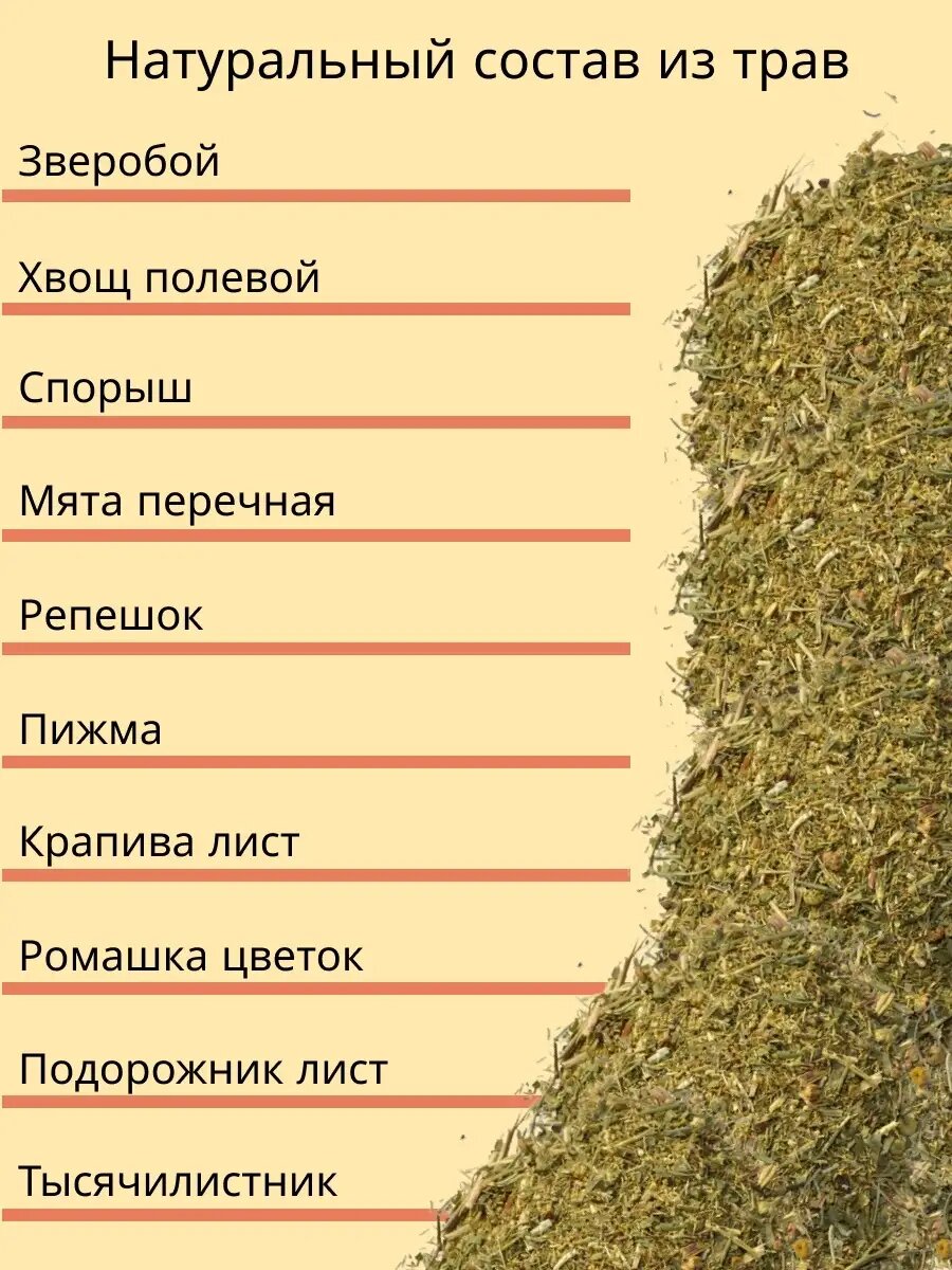Изображение Травяной сбор фиточай Для Желудка, 25 пакетиков